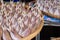 dried fish preservation in food market