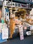 Dried fish showing at Tsukiji Fish Market in Tokyo