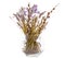Dried flowers in a vase decor