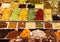 Dried fruits in the market