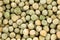 Dried green peas background