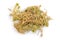 Dried phagnum or sphagnum moss, also bog moss and quacker moss