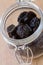 Dried prunes