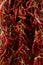 Dried red chillies