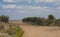 Dried river in Kruger National Park during the 2016 drought