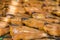 Dried snakehead fish Simple food menu