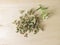 Dried yarrow herbs, Achillea millefolium