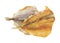 Dried yellow stripe trevally fish