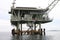 Drilling Platform in Gulf of Mexico