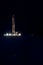 Drilling rig at night