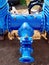 Dring water piping , Gate valves and reduction member.