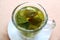 Drink Coca leaf tea for preventing altitude sickness, Puno, Peru