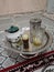 Drink the desert tea in one of the diets in the house and drink tea is the tradition of the people of the region