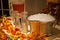 Drink Offerings on an Autumn Table