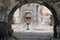 Drinking fountain in the monastery geghard