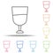 drinking icon. Elements of web in multi colored icons. Simple icon for websites, web design, mobile app, info graphics