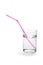 Drinking straw - refraction in water