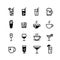 Drinks and Beverages Icon Set