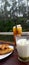 Drinks food snack forest scenery