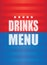 Drinks menu background