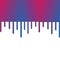 Drip multicolor template banner background. Vector