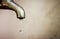 Dripping faucet. In water d\'times of crisis it is important to s.