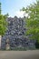 Dripstone Wall in the Wallenstein Garden in Prague, Czech Republic