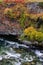 Driva canyon detail in autumn, dovrefjell, norway