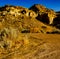 A drive through Dinosaur Provincial Park Alberta Canada