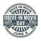 Drive-In Movie Day stamp