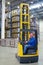 The driver of a forklift pallet truck, reach trucks.