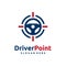Driver point logo vector