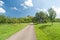 Driveway in the Swabian Jura, Germany