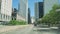 Driving Along the Golden Mile at Michigan Avenue in Chicago