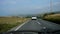 Driving B3157 near Burton Bradstock in Dorset