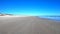 Driving beautiful deserted sandy beach south Texas POV 4K G10