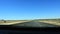 Driving Fast Through the Nevada Desert in Red Rock USA. TImelapsed