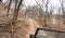 Driving through Forest road in Ranthambhore Park