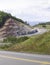 Driving in Gaspe, Quebec
