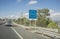 Driving through Guadiana International Bridge, Ayamonte, Spain