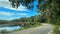 Driving through the marsh area of northeast Florida