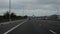 Driving motorway M5 South near J2