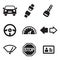 Driving School Icons