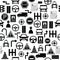 Driving school seamless pattern background icon