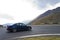 Driving on Transfagarasan highway