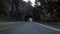 Driving Through Tunnel in North Cascades