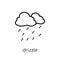 Drizzle icon from collection.