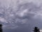 Drmatic rainy clouds visible in the monsoon sky