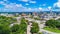 Drone Aerial of Downtown Greenville South Carolina