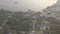 Drone aerial view from lucky burj, kishore sagar talab, kota city panoramic view. Raw video